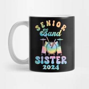 senior Band Sister 2024 funny Mug